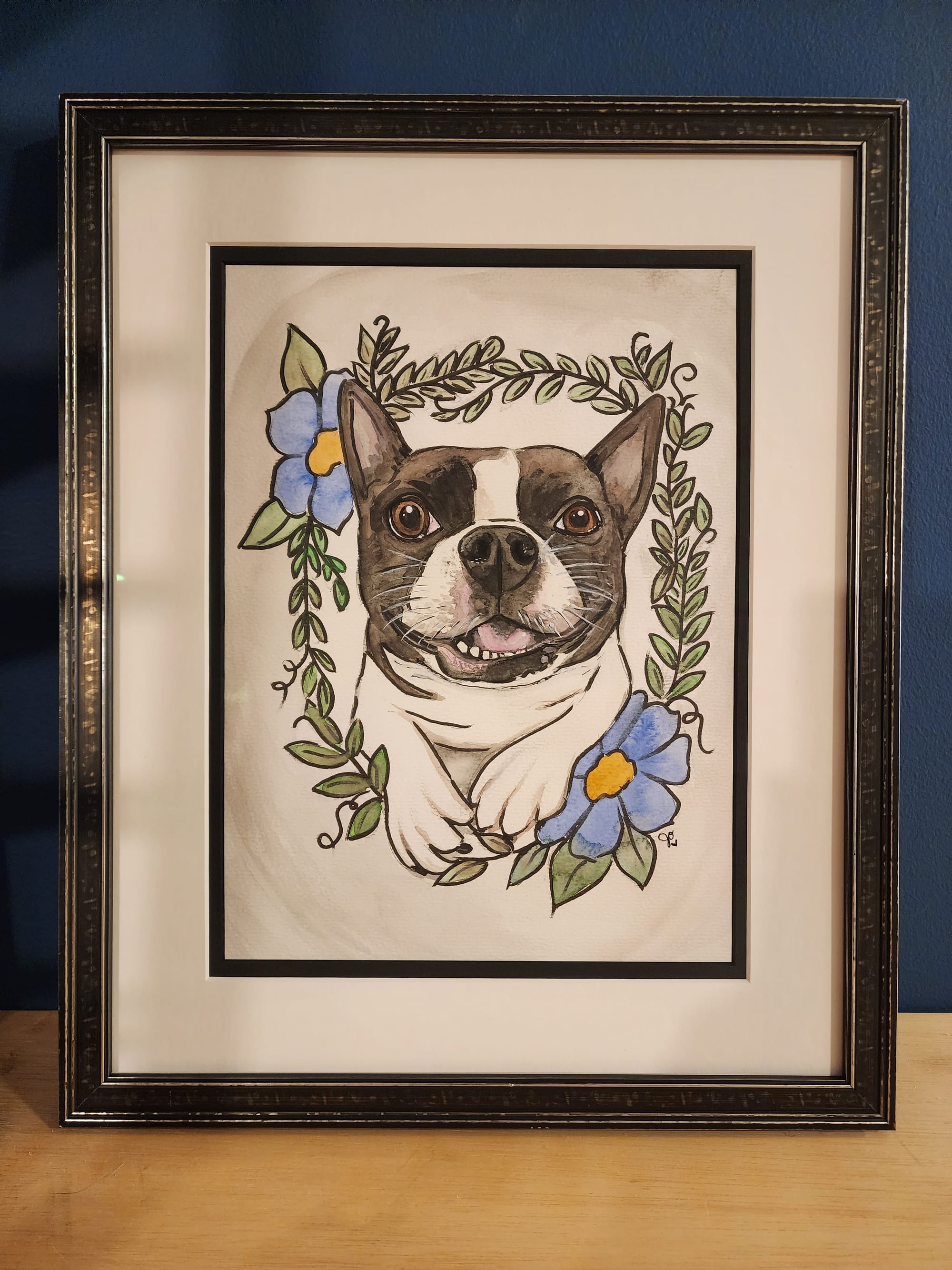 Fine art framing